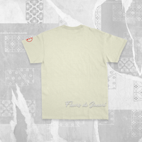Fleurs de Zacari (ZHIGGE) oversized,unfinished t-shirt