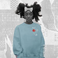 Boho Zacari sweatsuit (top)
