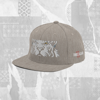 Zacari's White Tiger /heather grey/ (classic snapback)