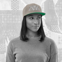 Zacari's White Tiger /heather grey/ (classic snapback)