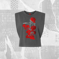 YUSUF (Fleurs de Zacari: Love not War) WMN muscle t-shirt