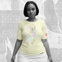 Fleurs de Zacari (ZHIGGE) oversized,unfinished t-shirt