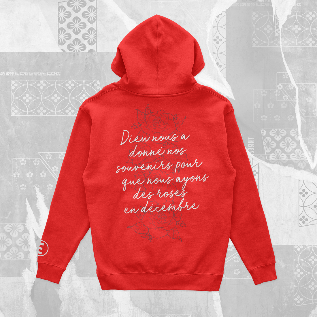 Roses in December hoodie