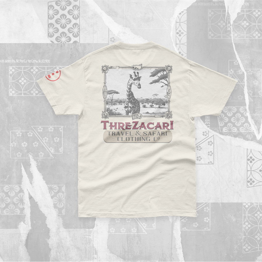 Zacari on Safari: Giraffe t-shirt