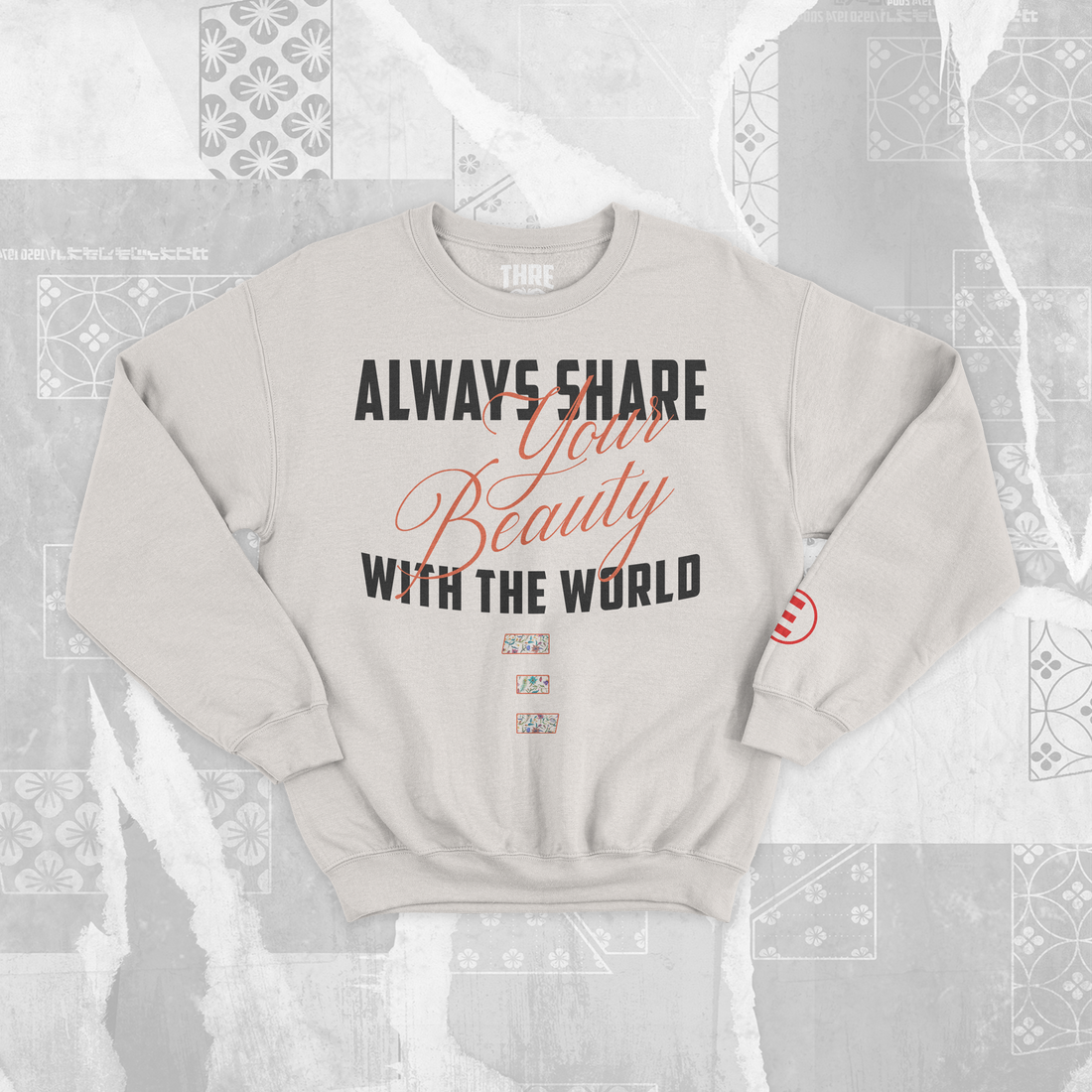 Share Your Beauty sweatshirt