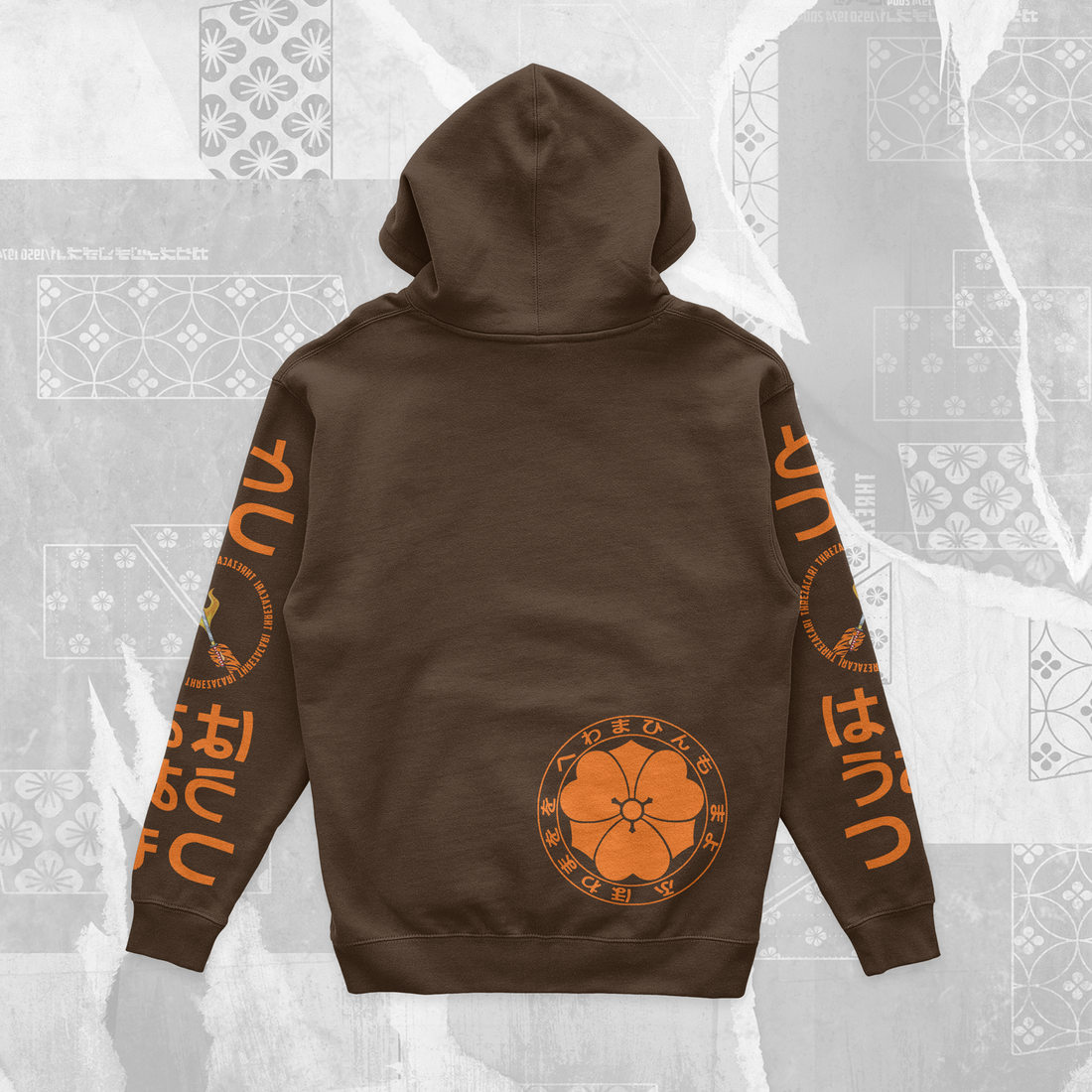 Tiger Flower Clan hoodie