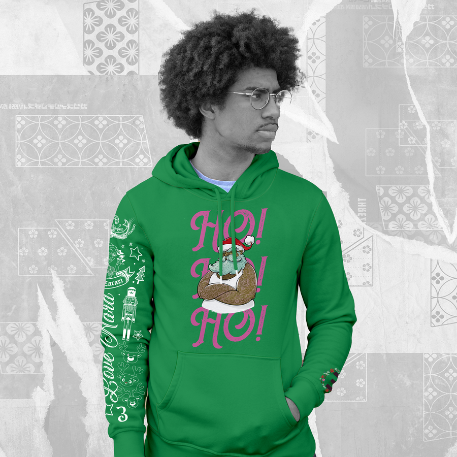 HO! HO! HO! (Happy Holidays) hoodie