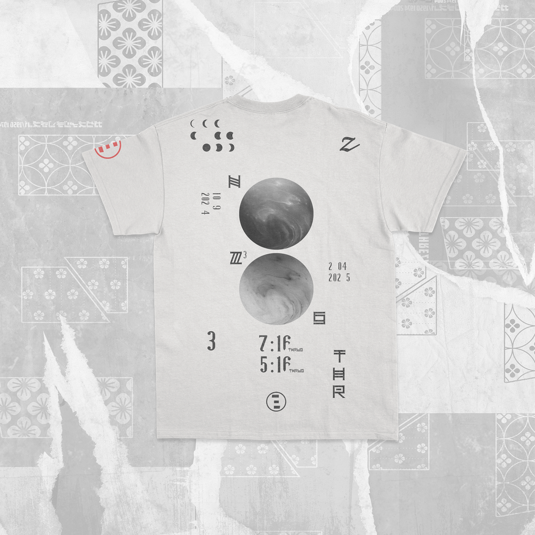 Jupiter Rising oversized t-shirt