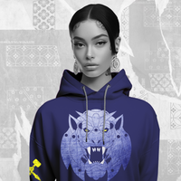 Mech Tiger 3: Cobalt hoodie