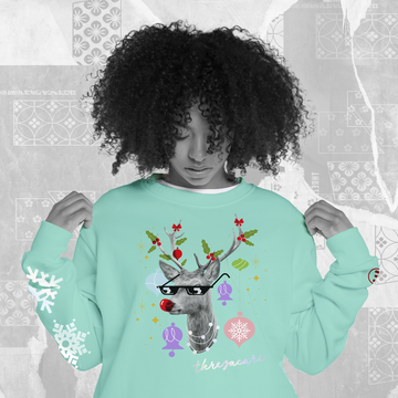 RETRO RUDOLPH (Happy Holidays) sweatshirt