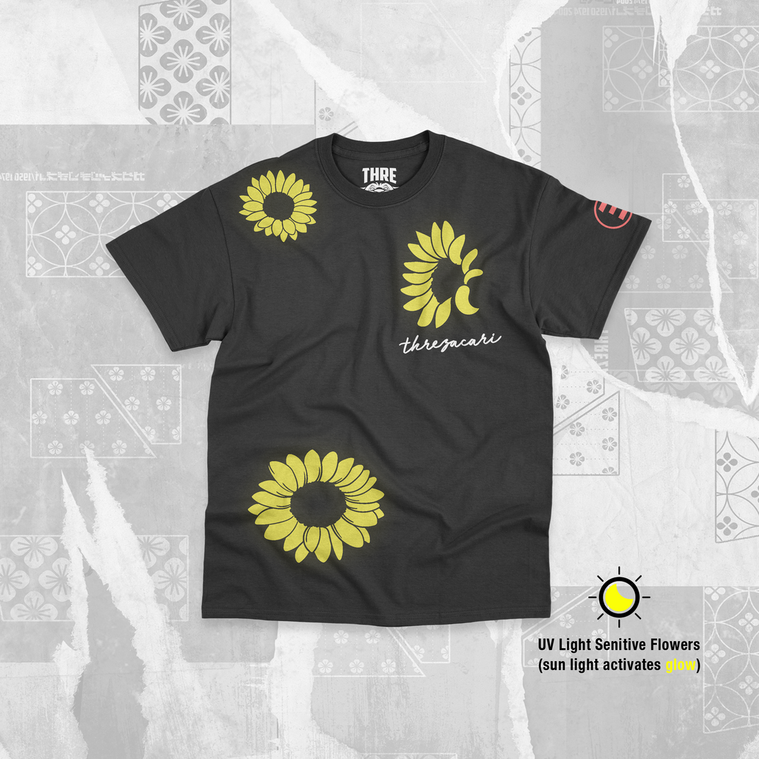 The Glow of Sunflowers oversized t-shirt