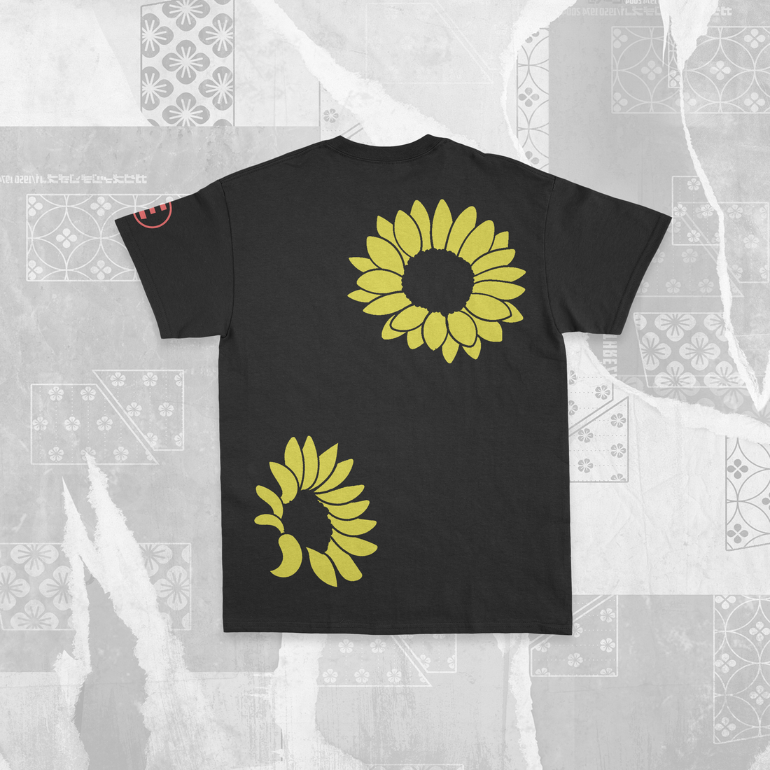 The Glow of Sunflowers oversized t-shirt